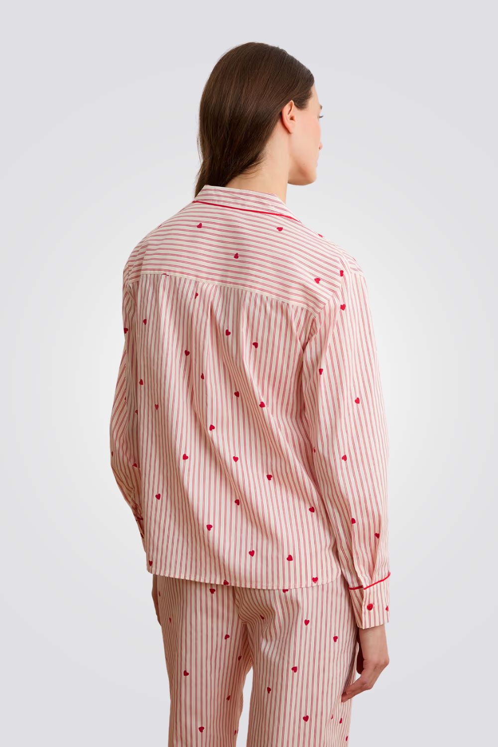 חולצת פיג'מה שרוולים ארוכים BATTITO לנשים | איתם