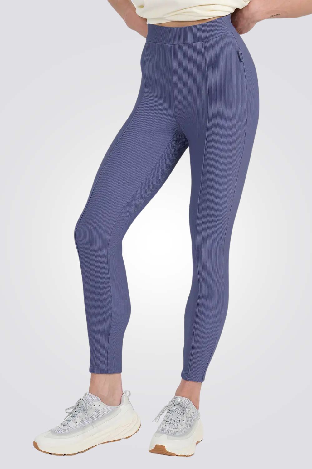 טייץ מבד ריב סרוג לנשים | 4F