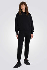 סווטשירט קפוצ'ון עם כיס קנגרו לנשים | 4F 