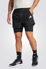 מכנסי אימון לגברים 2 ב-1 | אדידס 