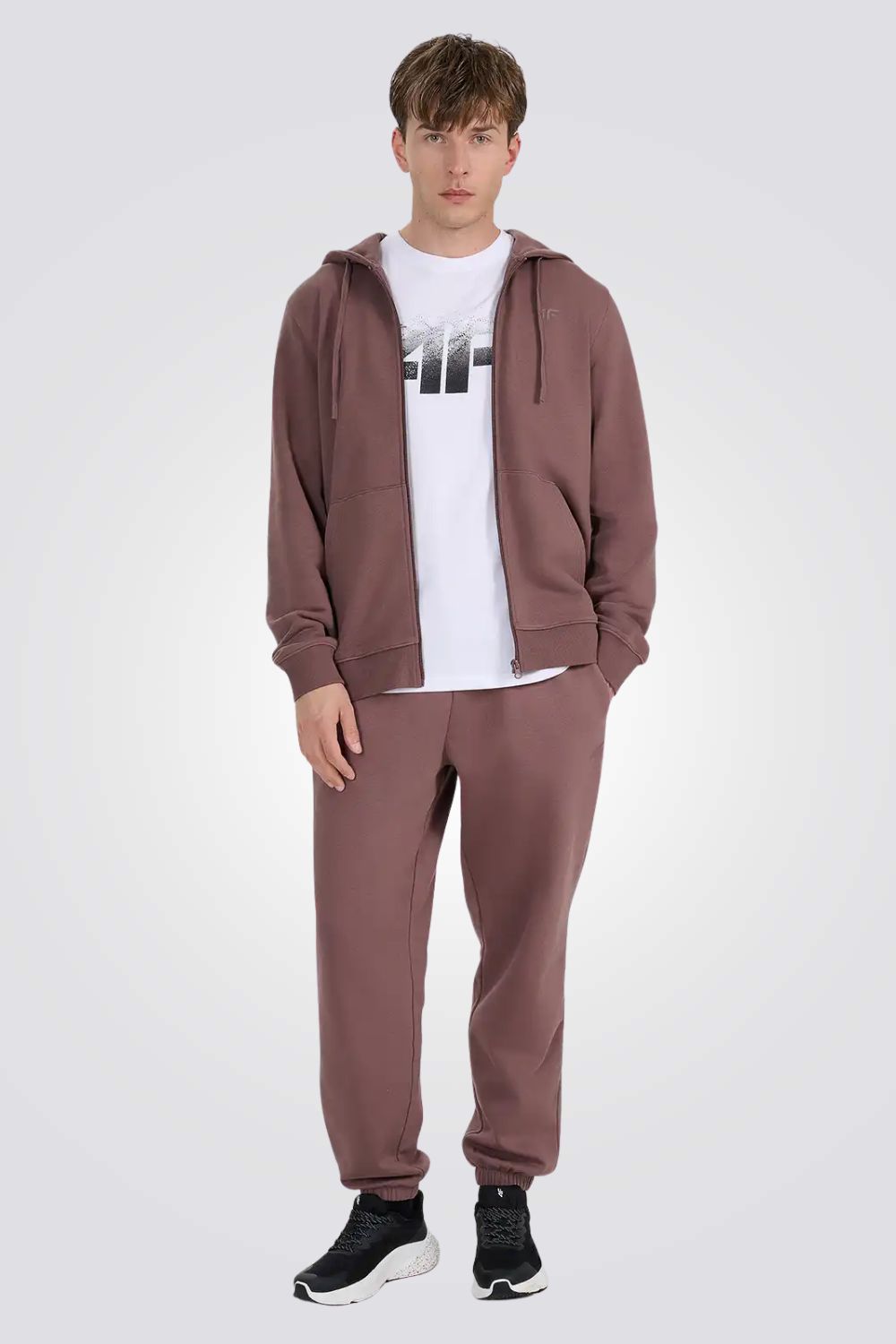 ג'קט עם קפוצ'ון לגברים | 4F