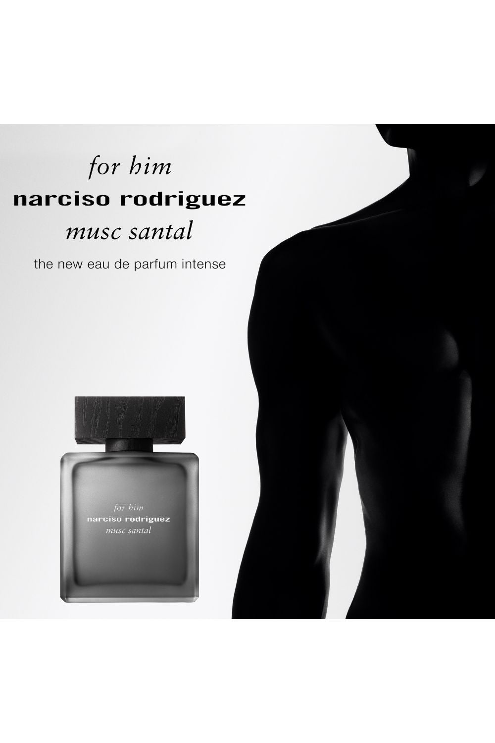 בושם לגבר 100 מ"ל musc santal E.D.P INTANSE | נרסיסו רודריגס