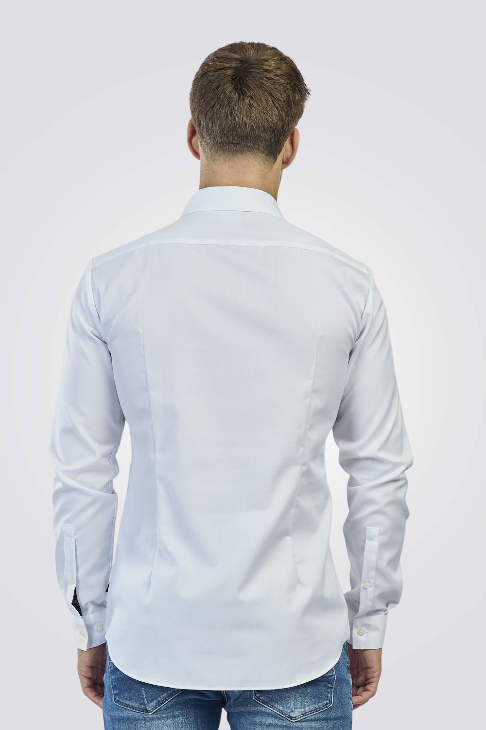 חולצה מכופתרת Slim fit לגברים | GREG NORMAN
