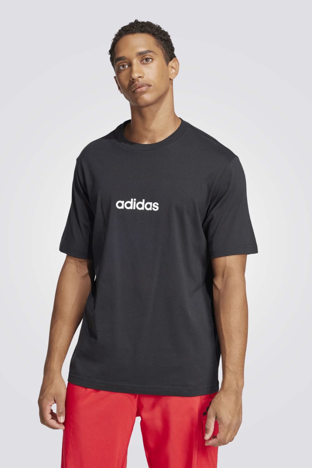 טישירט Essentials Linear Single Jersey לגברים | אדידס