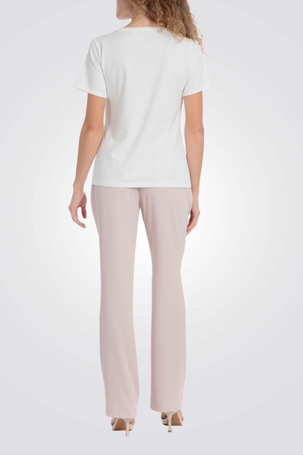 מכנסיים ארוכים בצבע ורוד