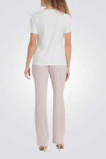 מכנסיים ארוכים בצבע ורוד