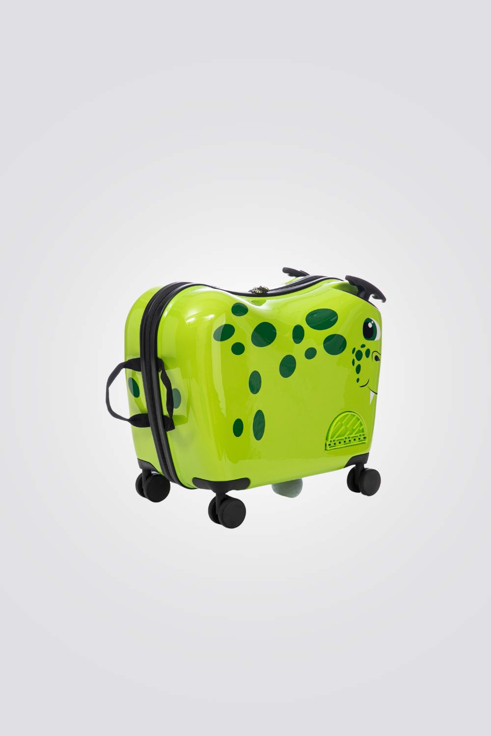 מזוודת ילדים דינוזאור ירוק 20" | מרשמלו 