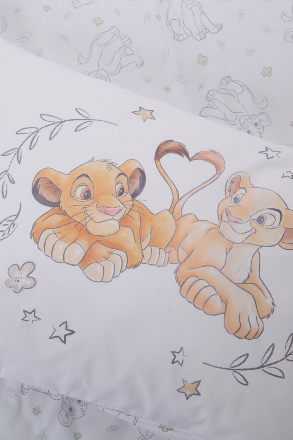 סט מצעים מיטת מעבר 70/140 ס"מ מלך האריות | דיסני