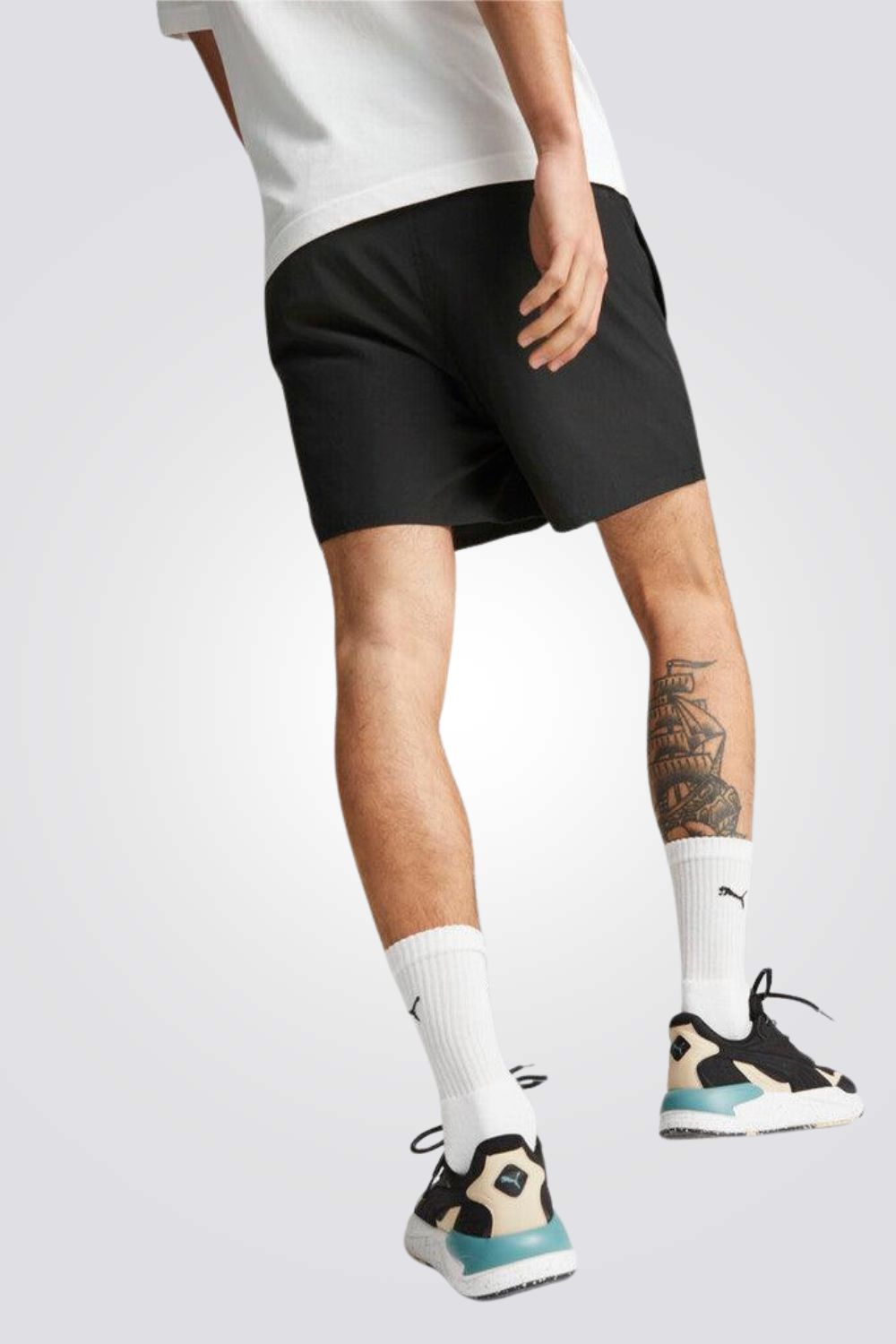 מכנסיים קצרים לגבר POWER Puma בצבע שחור