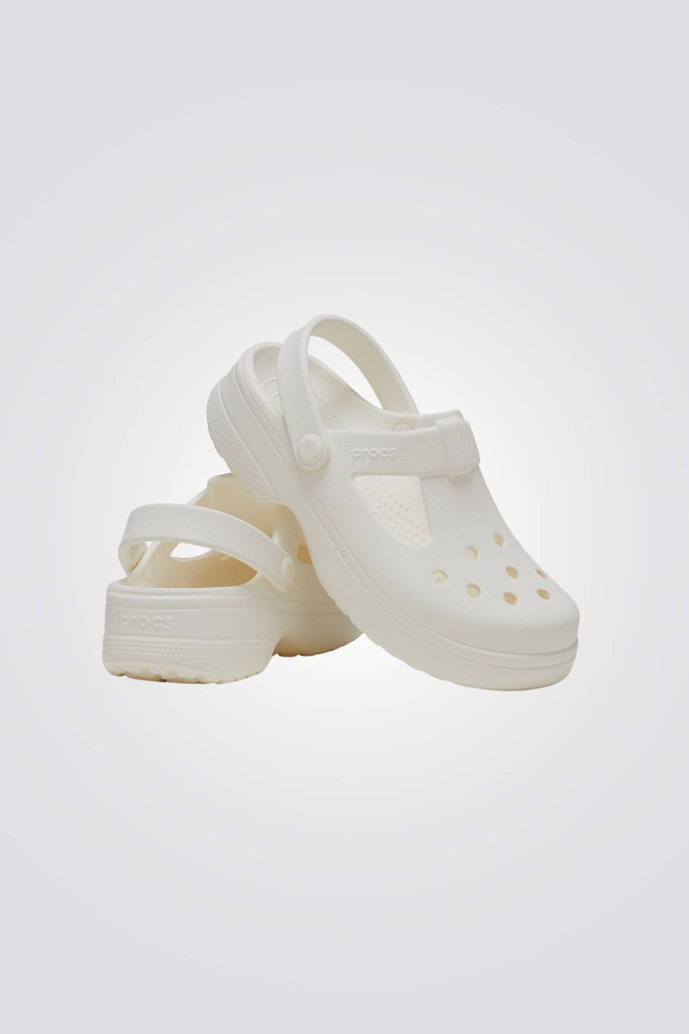 כפכפי קלוג מרי ג'ין לבנות Classic Mary Jane Clog K | קרוקס