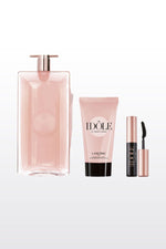 מארז בישום לאישה 100 מ"ל + קרם גוף 50 מ"ל + מסקרה לאש אידול 2.5 מ"ל IDOLE E.D.P | לנקום