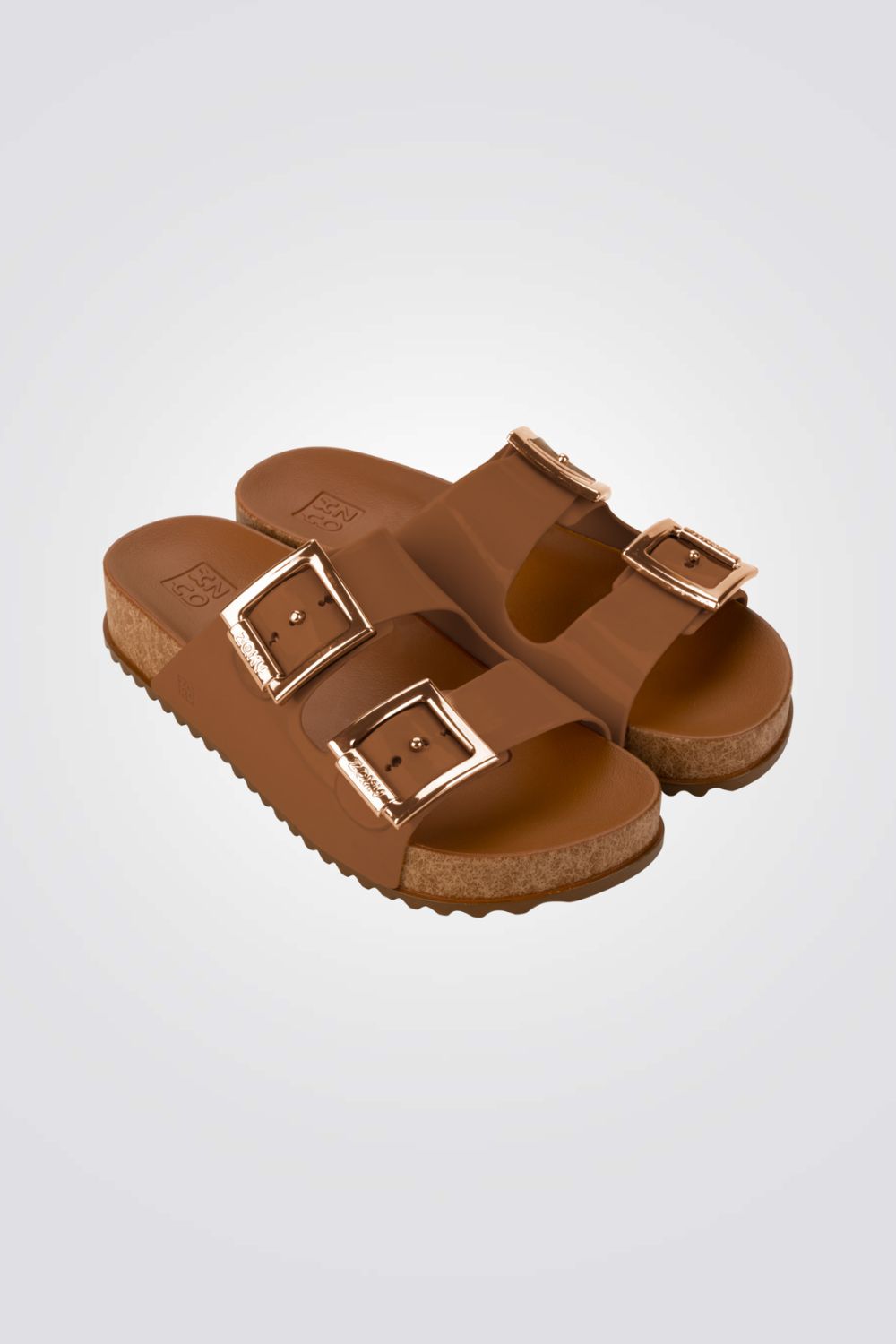 כפכפים PARTNER III FEM בצבע חום