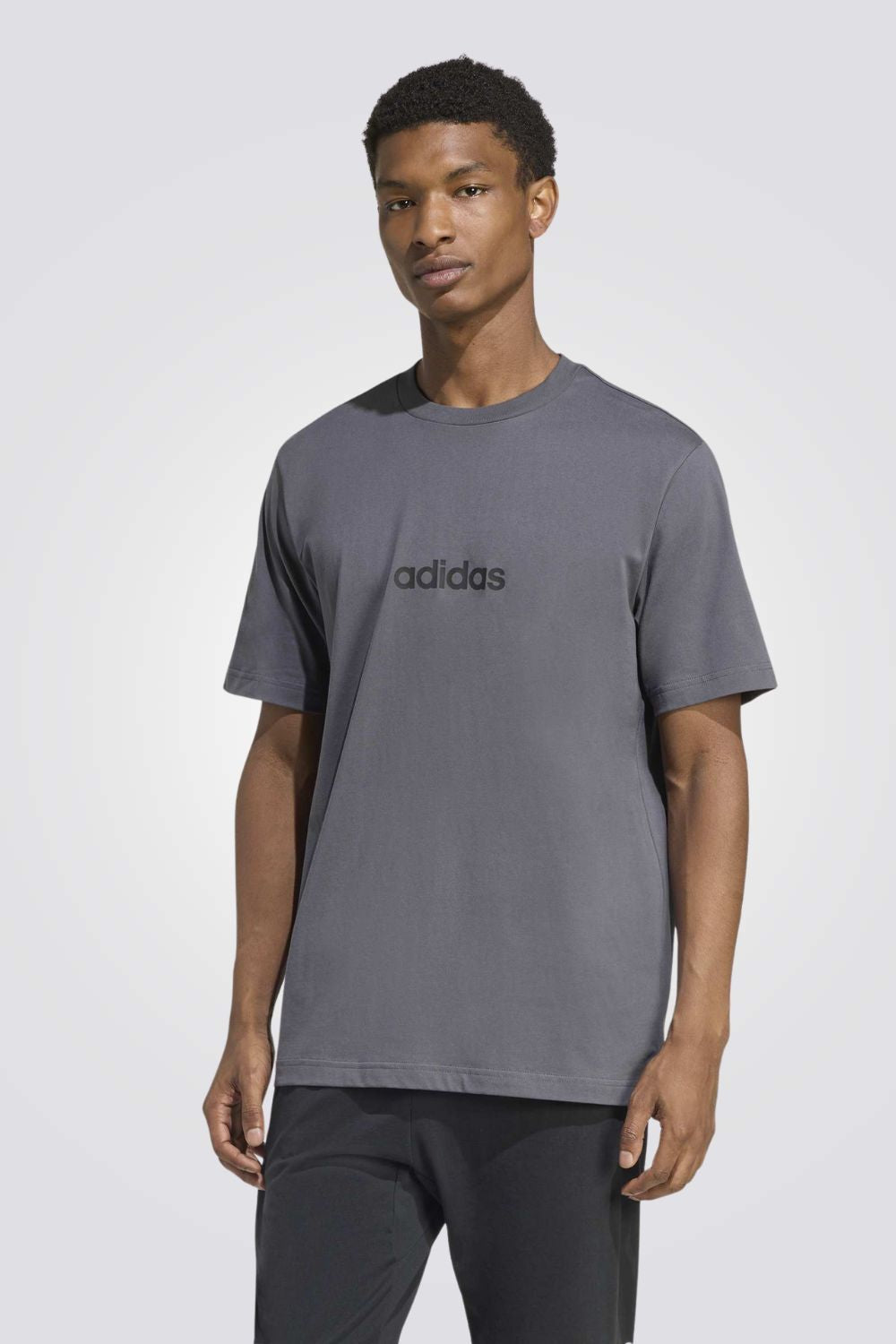 טישירט Essentials Linear Single Jersey לגברים | אדידס