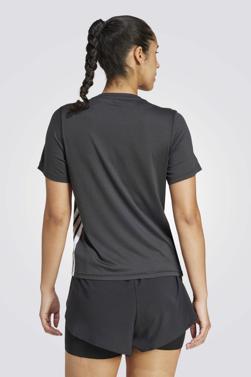 חולצת ספורט Stripes Workout Tee 3 לנשים 