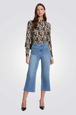 מכנסי ג'ינס רחבים לנשים