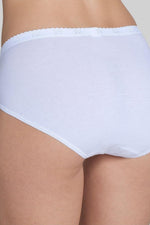 תחתוני CHIC MIDI בצבע לבן