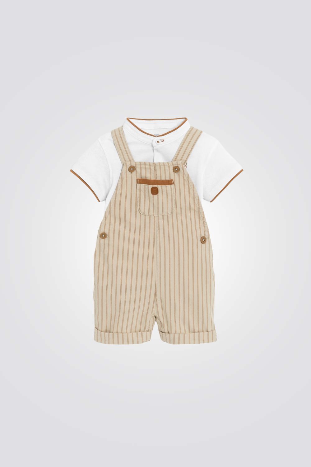 חליפת סרבל וטישירט לתינוקות