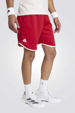 מכנסי ספורט קצרים בטקסטורת וואפל לגברים | אדידס