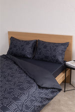 סט מצעים יחיד 90/200 מכותנה סאטן דגם NEW YORK