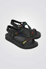 סנדלים לנשים STRIPES M LOVER בצבע שחור