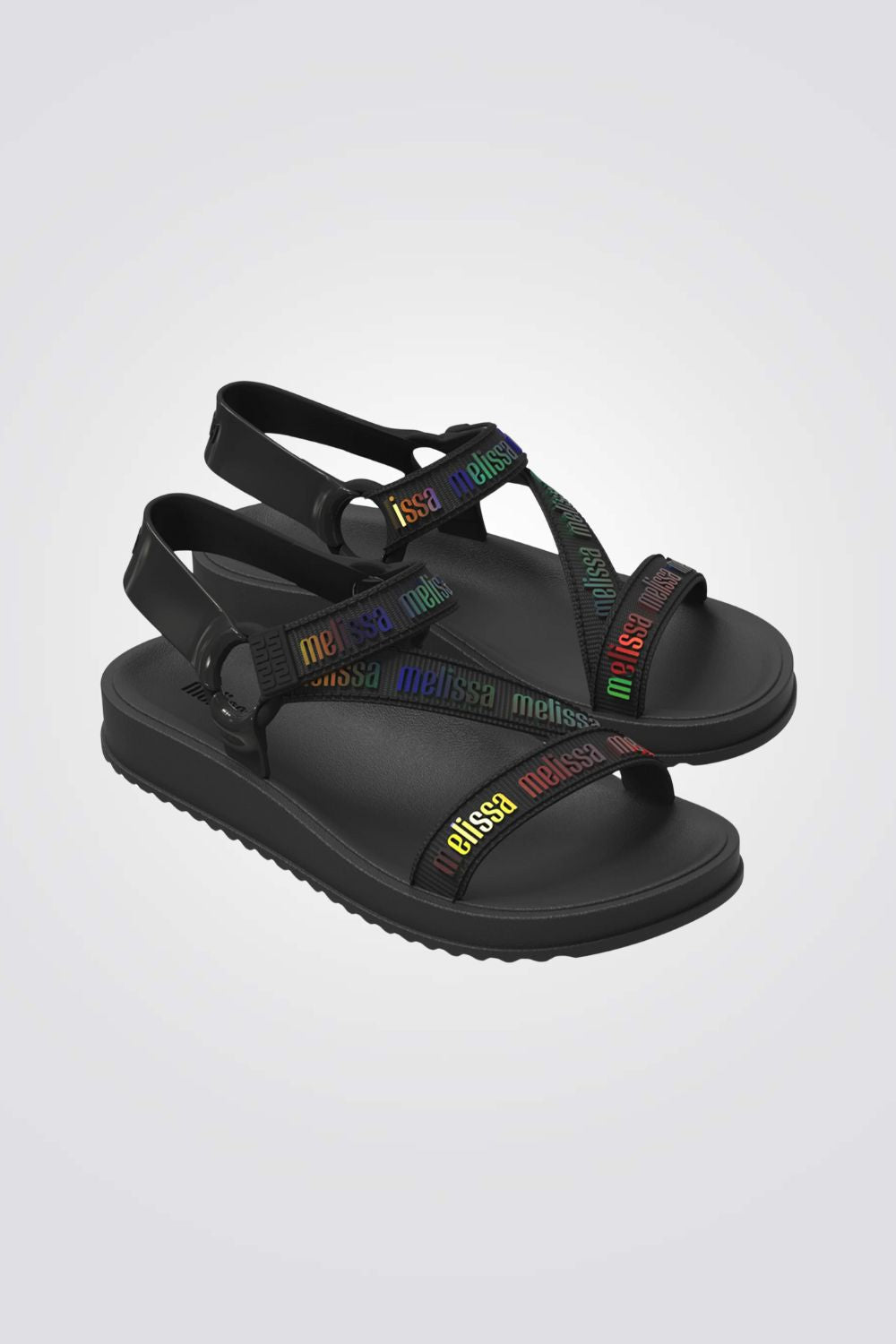 סנדלים לנשים STRIPES M LOVER בצבע שחור