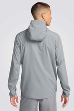 מעיל רב תכליתי עם קפוצ'ון בצבע אפור לגברים | נייקי