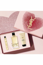 מארז בישום לאישה 90 מ"ל + 10 מ"ל + קרם גוף 50 מ"ל LIBRE E.D.P | איב סן לורן