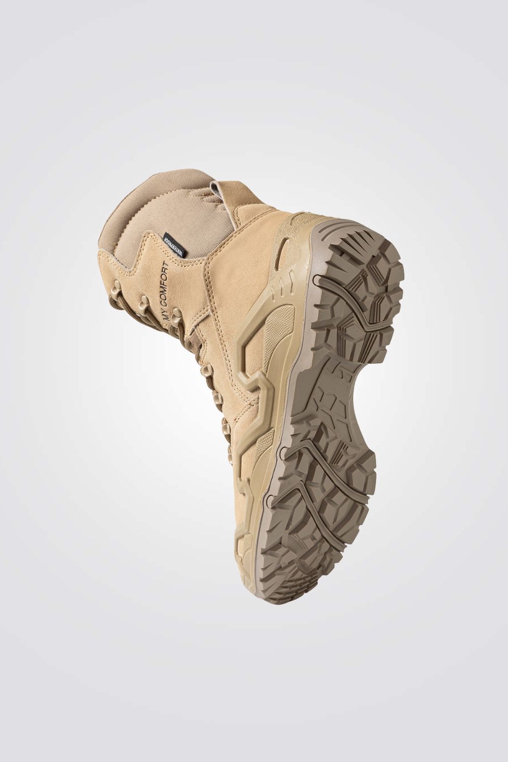 נעליים טקטיות גבוהות בצבע בז'