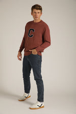 סריג עם פאץ' אות לוגו | קנת קול