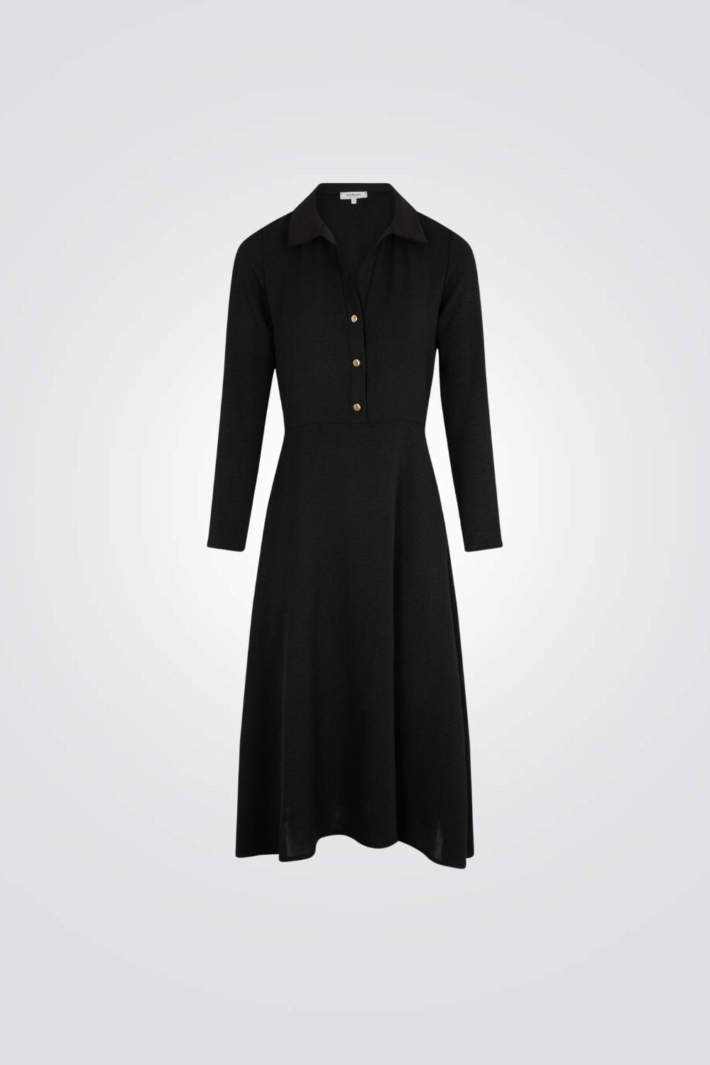 שמלת מידי בצבע שחור