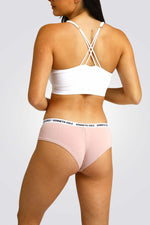 תחתון צ'יקי גומי לוגו ורוד