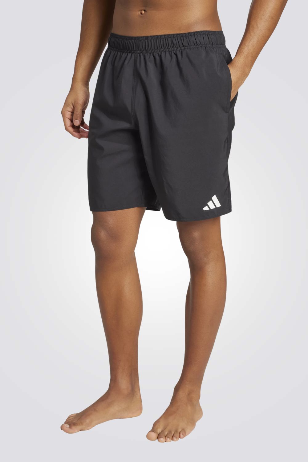 מכנסי בגד ים Solid 3Bars לגברים | אדידס