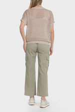 סריג קצר בצבע חול