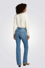 חולצת סריג עם צווארון פולו לנשים | מורגן