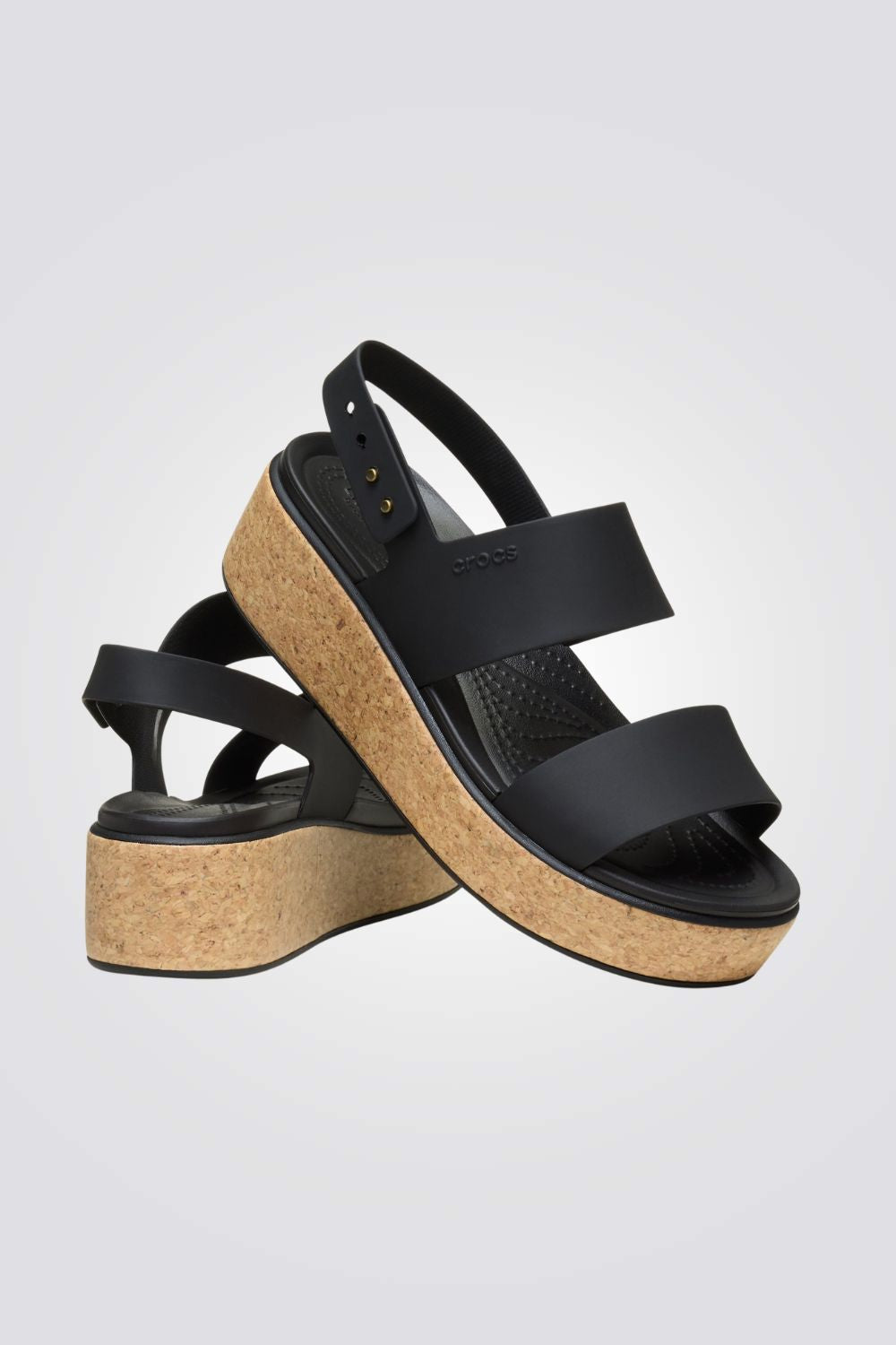 סנדלי פלטפורמה ברוקלין קורק לנשים Brooklyn Cork Low Wedge | קרוקס