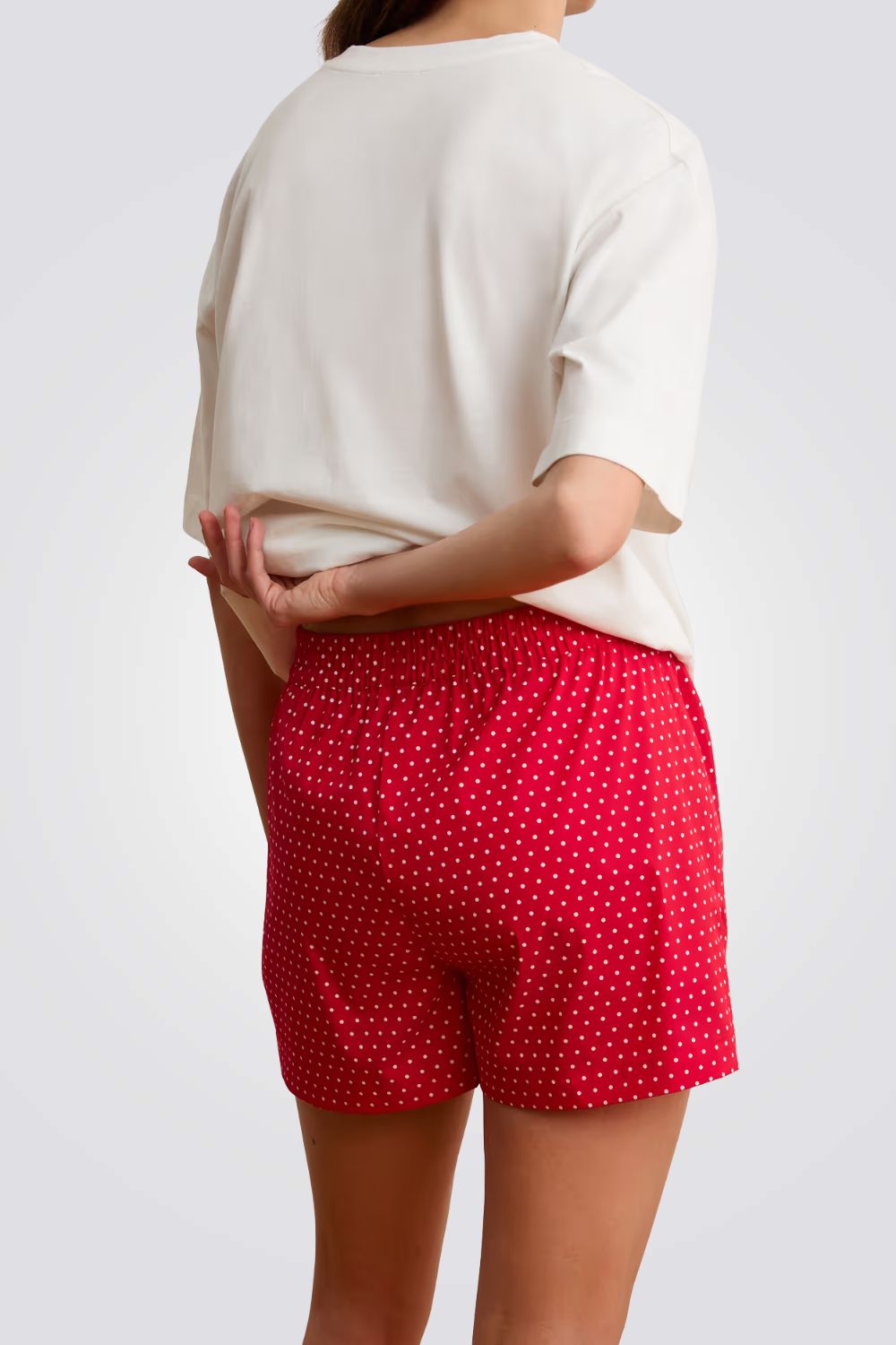 מכנסי פיג'מה קצרים BOYFRIEND לנשים | איתם