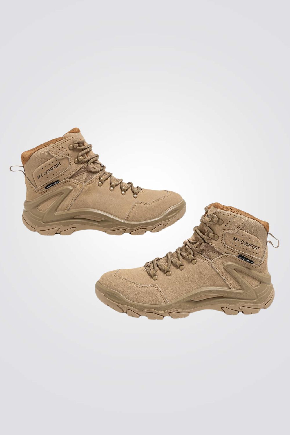 נעליים טקטיות נמוכות בצבע בז'