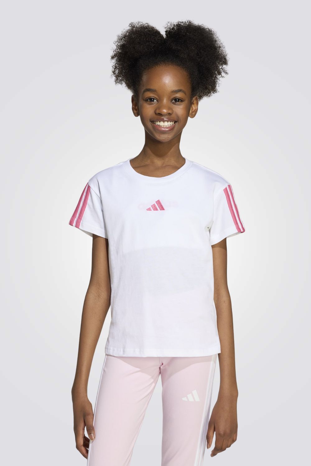 טישירט ממותגת Essentials Tee לילדות ונערות | אדידס