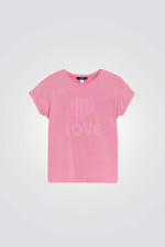 טישירט לילדות עם הדפס 