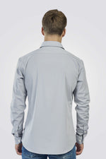 חולצה מכופתרת Slim fit לגברים | GREG NORMAN