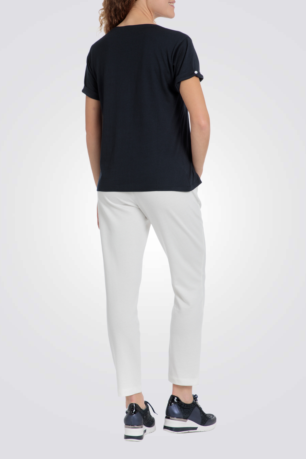 חולצת טי שירט כחול נייבי 