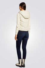 מעיל ווסט עם קפוצ'ון לנשים | מורגן 