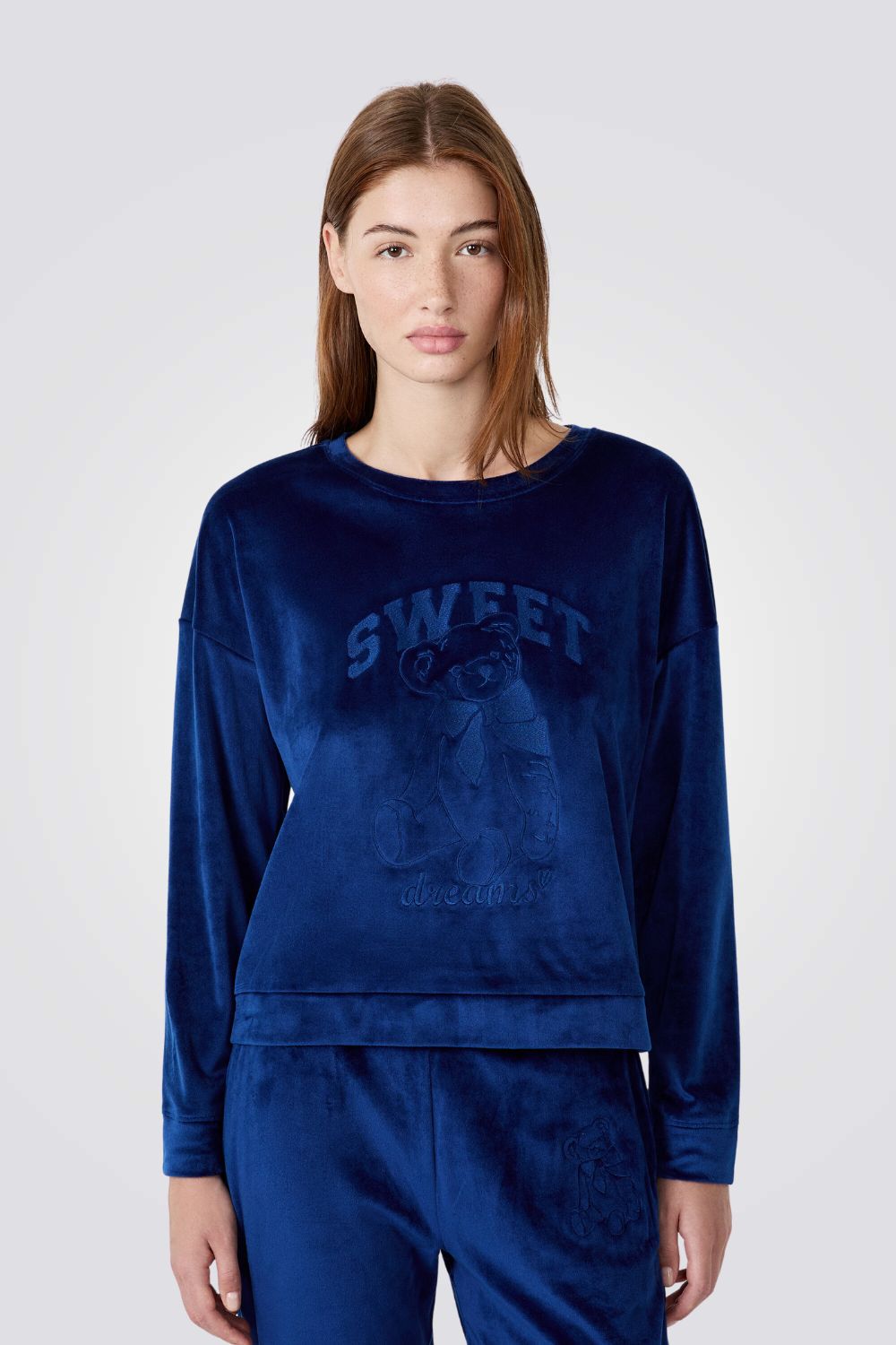 סווטשירט עם הדפס של דובי | איתם