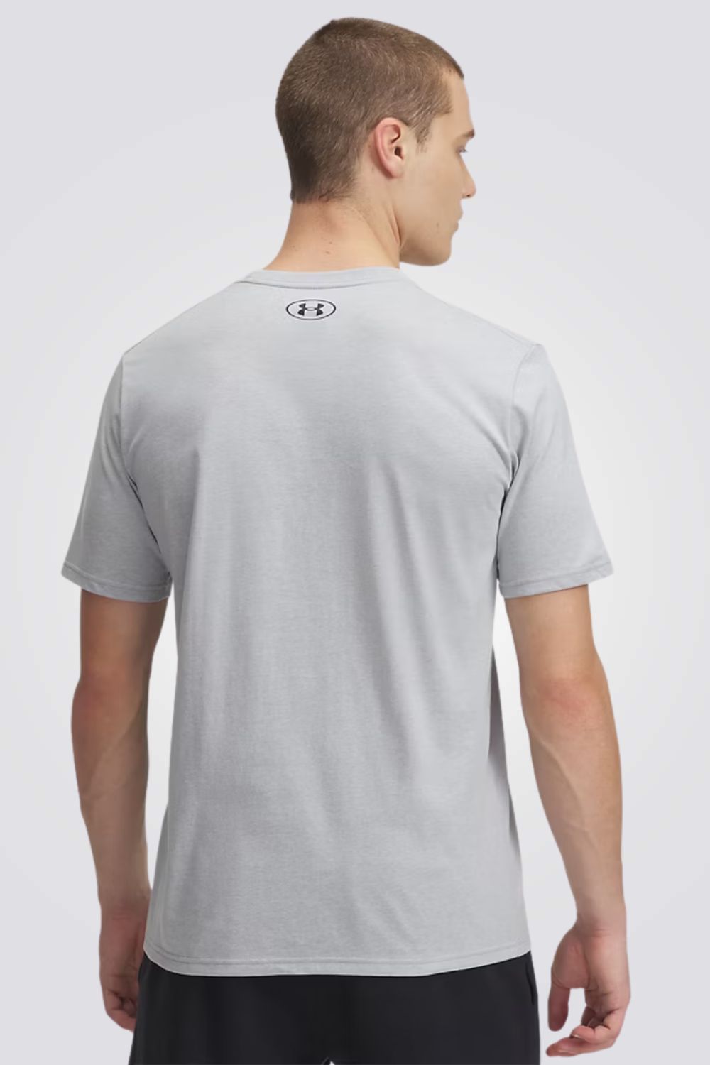 טישרט לוגו UNDER ARMOUR אפורה | אנדר ארמור