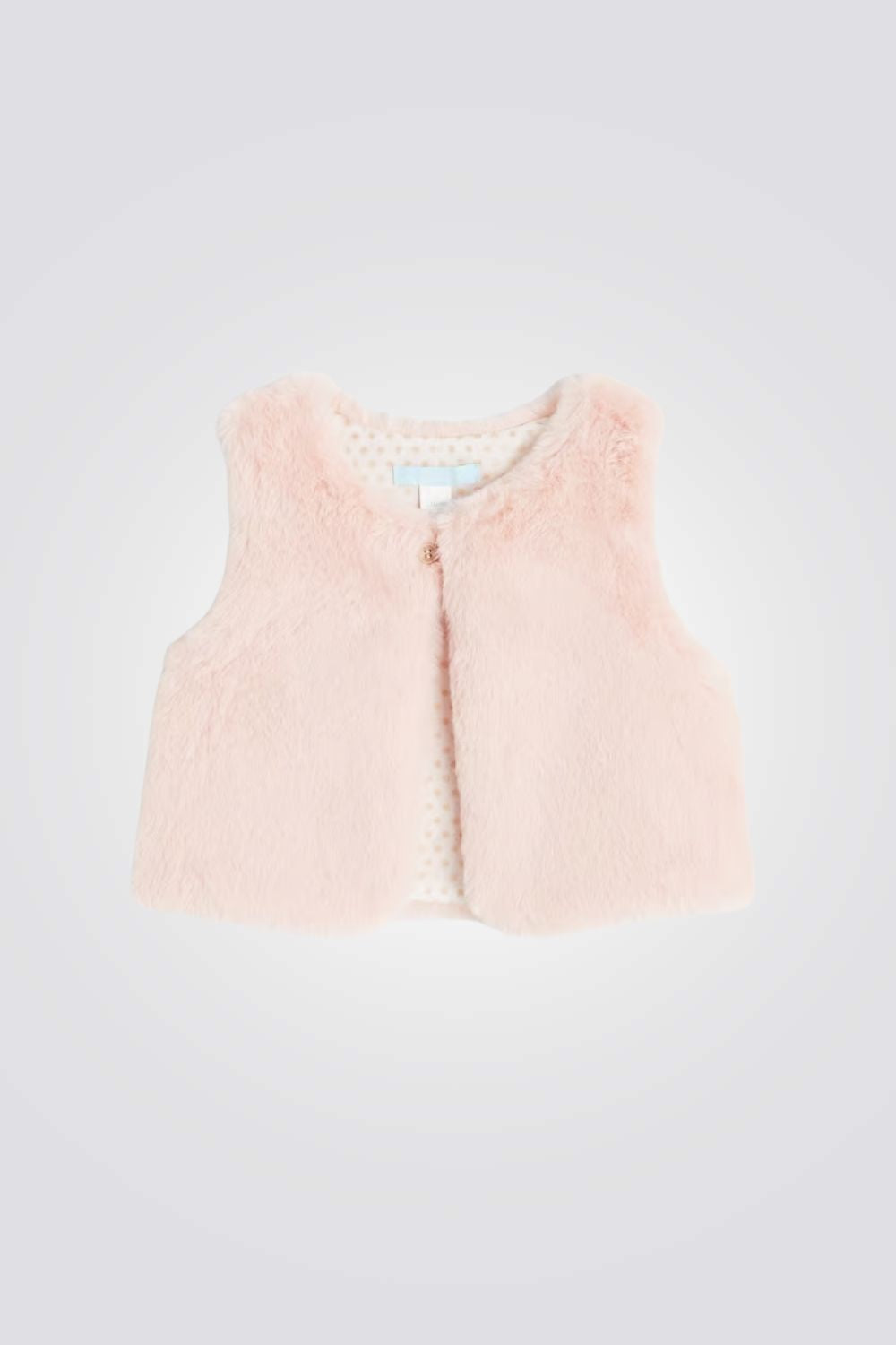 ווסט פרווה לתינוקות בצבע ורוד 