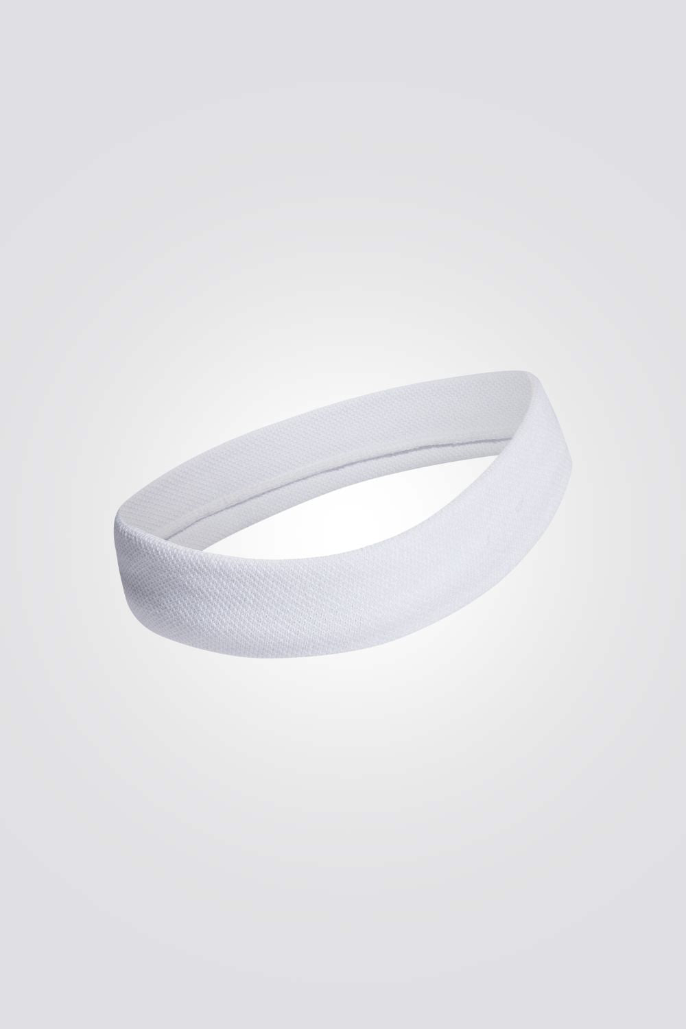 רצועת ראש טניס בצבע לבן לגברים ונשים