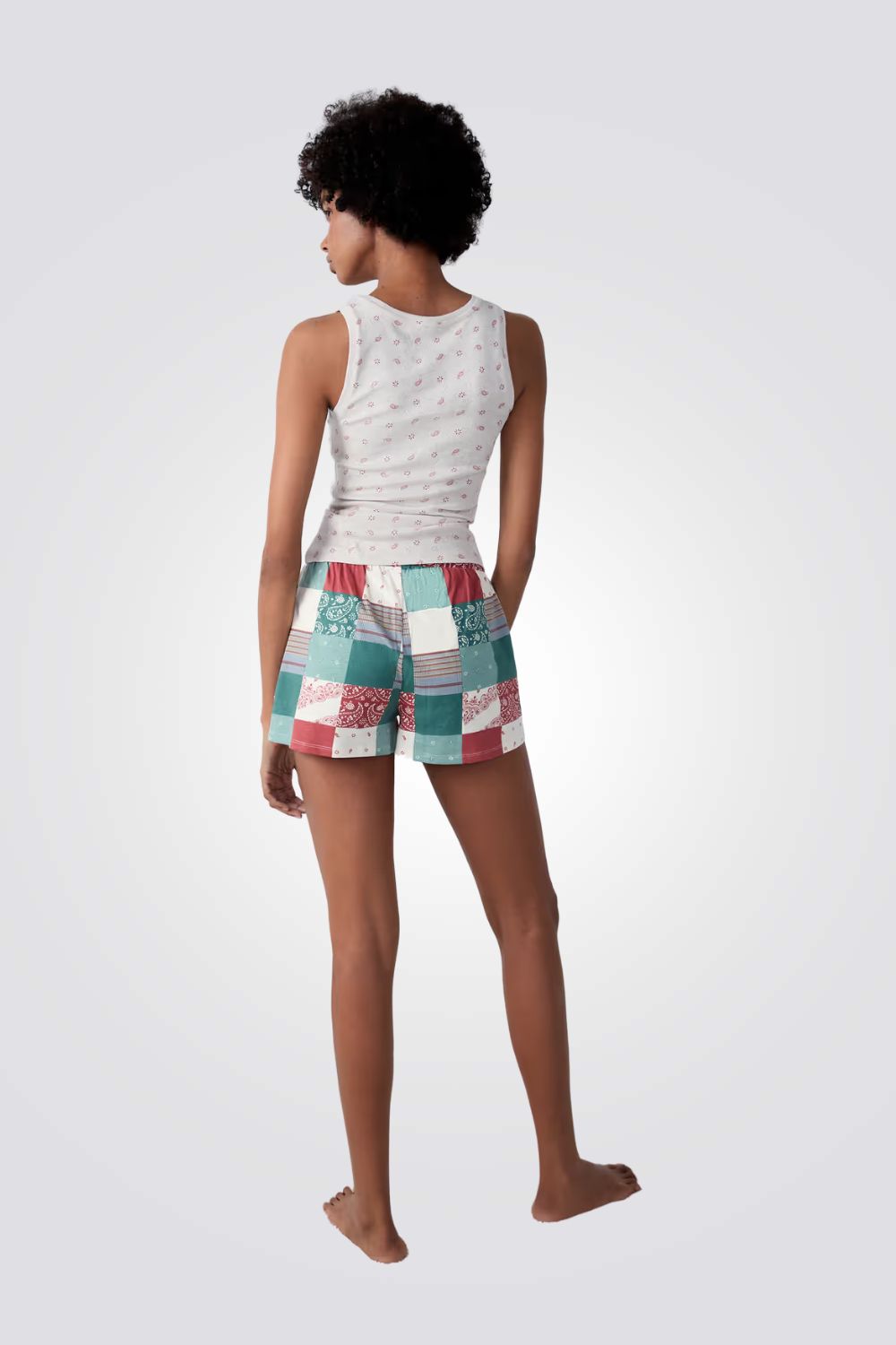 מכנס פיג'מה קצר BEDFORD לנשים