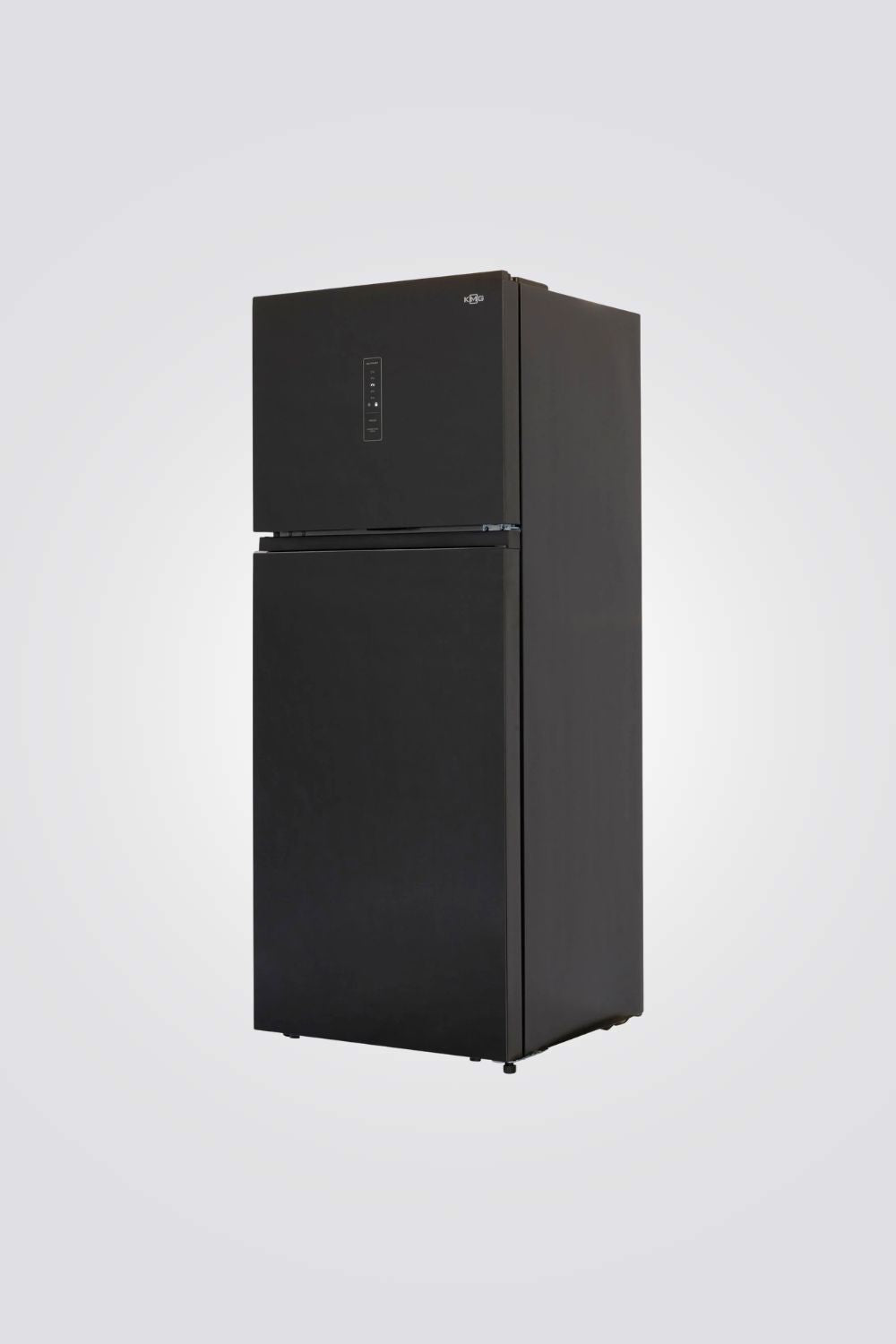 מקרר 2 דלתות מקפיא עליון נפח 415 ליטר דגםKMG-TMF-448 BLK/G-415-NF | קיי אם ג'י 
