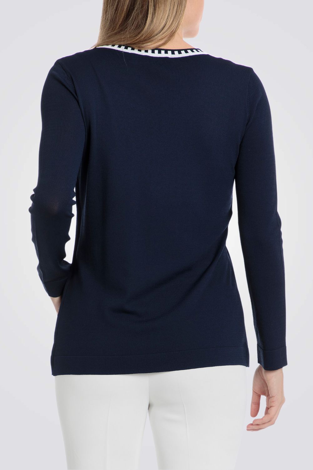 קרדיגן סריג בצבע נייבי