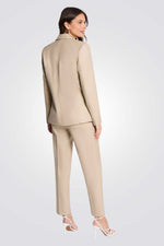 בלייזר חוטים מטאליים בצבע בז'